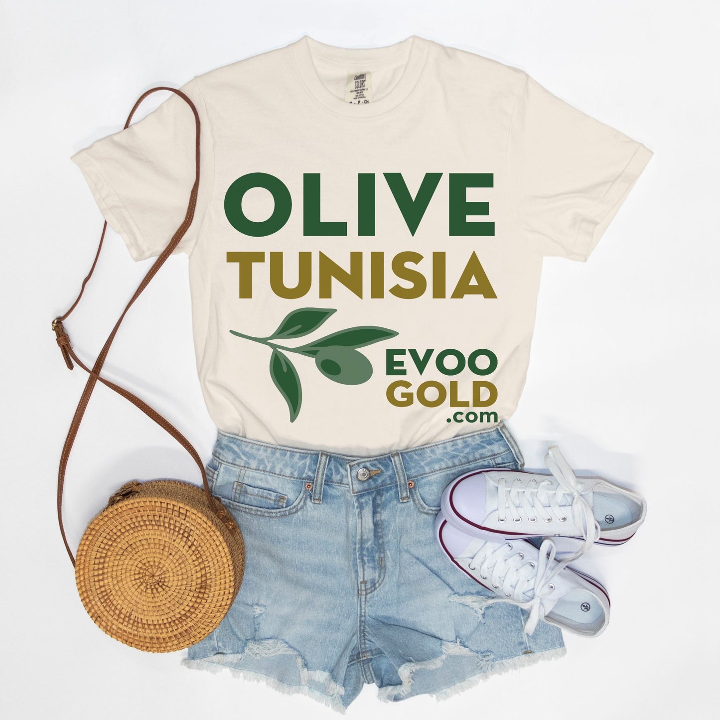 Comfort Color Tee 1717 - Premium Clothing from EVOO GOLD - Just $18.50! Shop now at EVOO GOLD