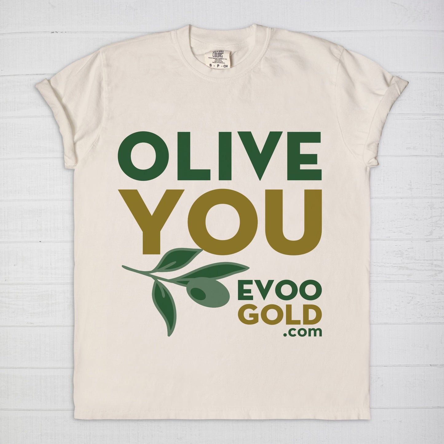 Comfort Color Tee 1717 - Premium Clothing from EVOO GOLD - Just $18.50! Shop now at EVOO GOLD