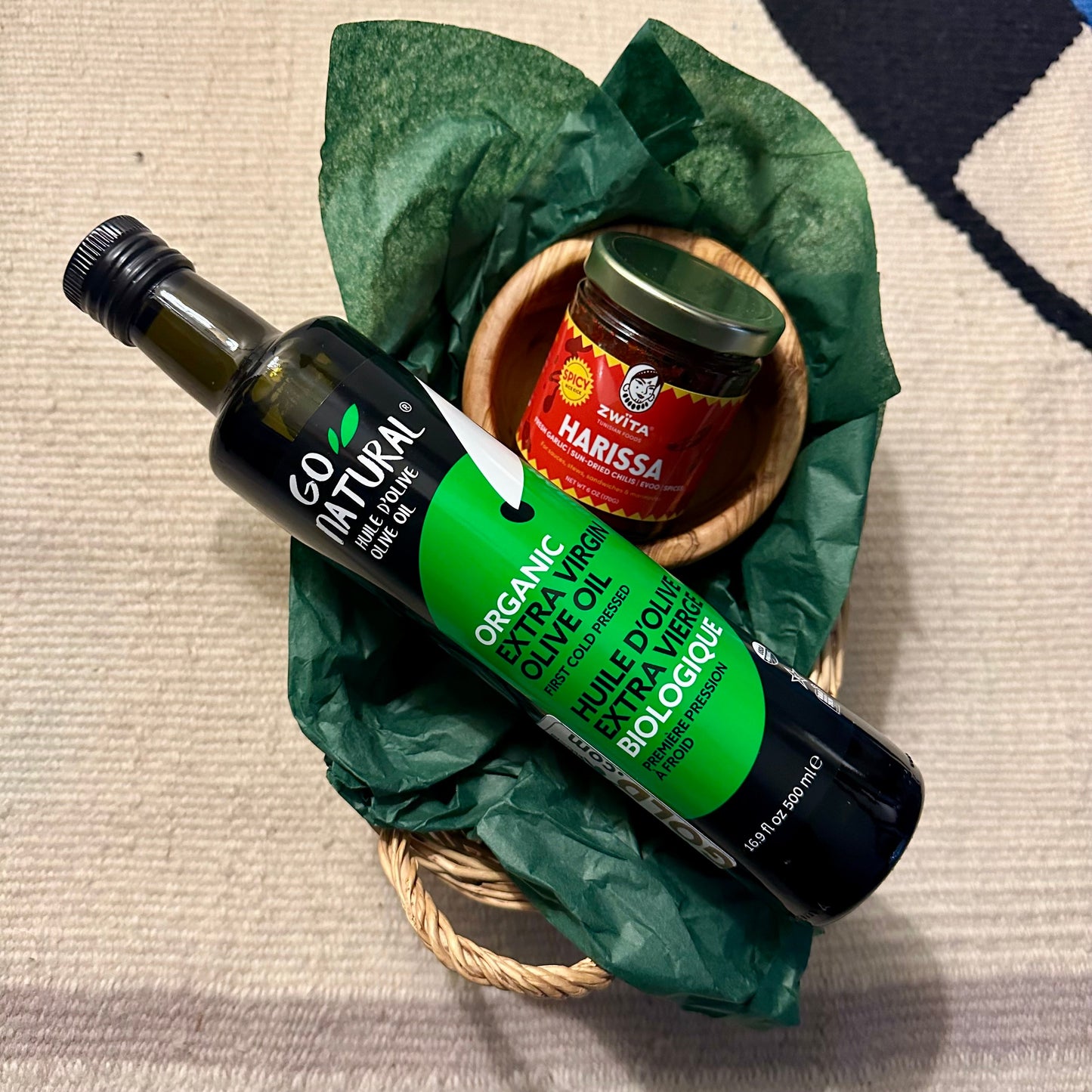 Go Natural EVOO & Harissa set special - Premium from EVOO GOLD - Just $20! Shop now at EVOO GOLD