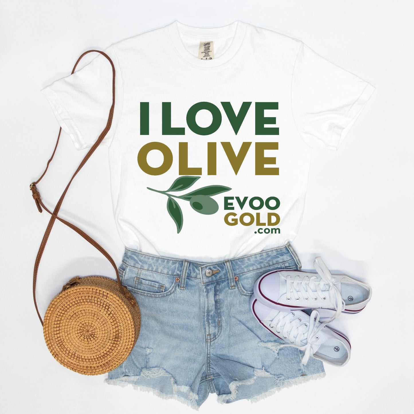 Comfort Color Tee 1717 - Premium Clothing from EVOO GOLD - Just $18.50! Shop now at EVOO GOLD