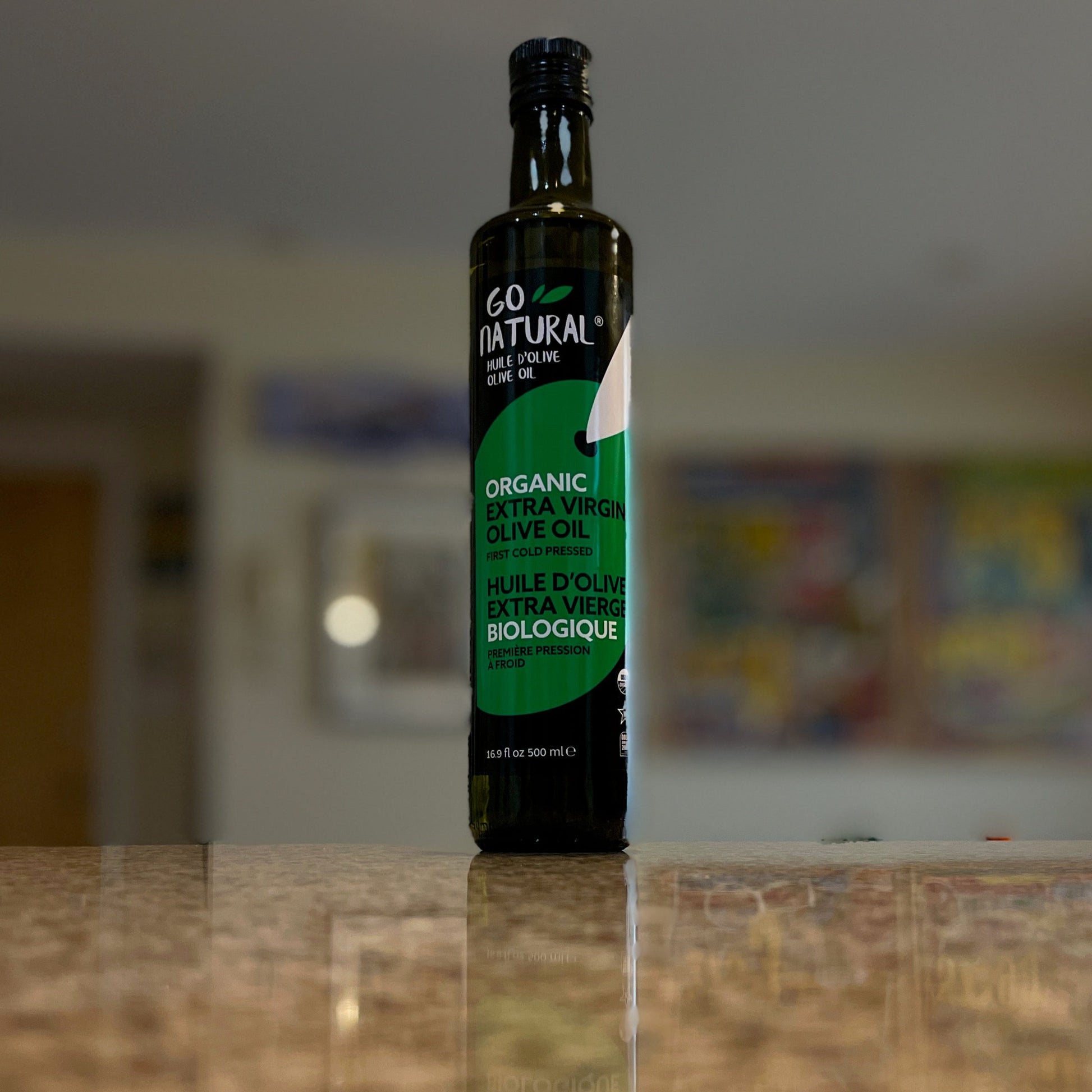 Go Natural Organic EVOO 500 ml - Premium Olive oil from Amore Trade - Just $15.99! Shop now at EVOO GOLD