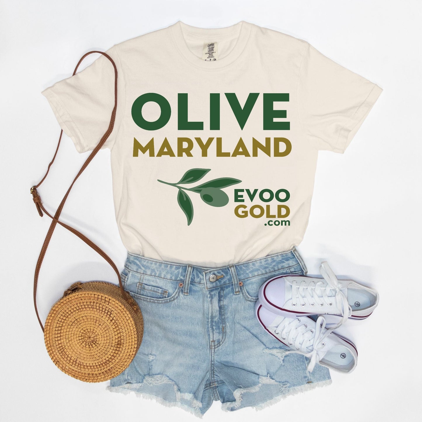 OLIVE MD T-SHIRT - Premium Clothing from EVOO GOLD - Just $18.50! Shop now at EVOO GOLD